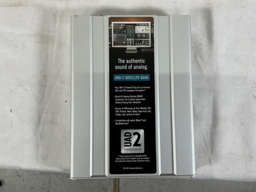 Vist Large View of Product Image Which is Used Universal Audio UAD-2 SATELLITE QUAD Computer Interface 2 A/D Recording Inputs