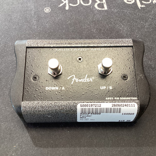 Vist Large View of Product Image Which is Used Fender MS2 Switch Pedal
