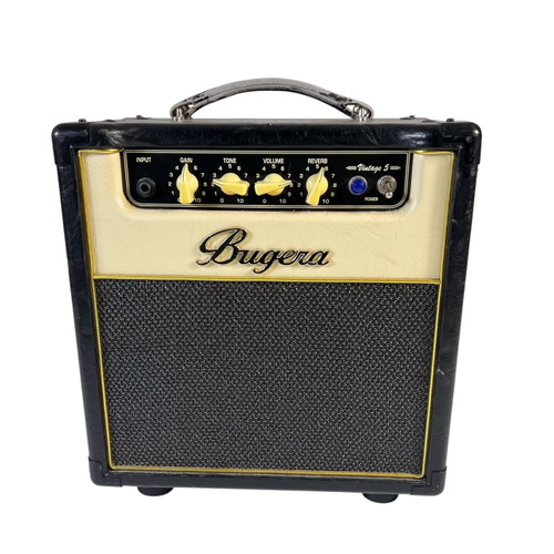 Vist Large View of Product Image Which is Used Bugera Vintage 5 5-Watt Class A Tube Guitar Combo Amplifier 1x8