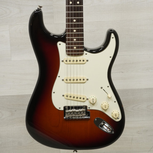 Vist Large View of Product Image Which is Used Fender American Standard Stratocaster Electric Guitar Sunburst