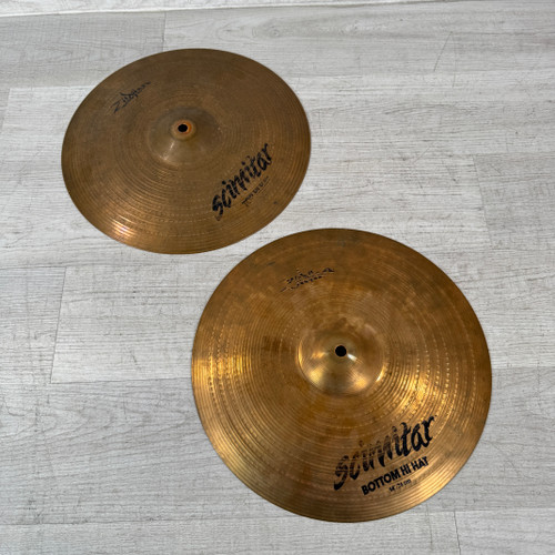 Vist Large View of Product Image Which is Used Zildjian Scimitar Hi-hats - 14-inch