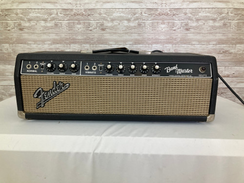 Vist Large View of Product Image Which is Used Fender BANDMASTER BLACKFACE Vintage Tube Guitar Head