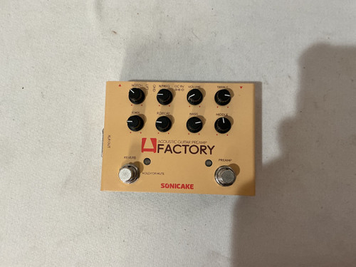 Vist Large View of Product Image Which is Used Sonicake ACOUSTIC PREAMP Accoustic PreAmp Pedal