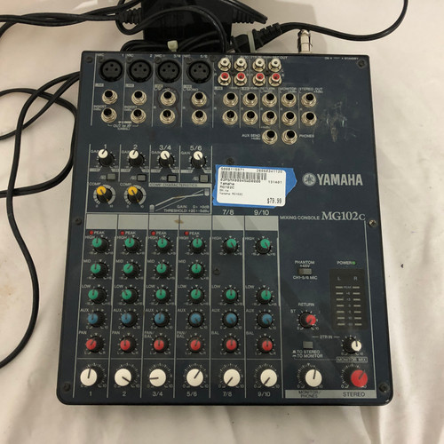 Vist Large View of Product Image Which is Used Yamaha MG102C Mixing Console