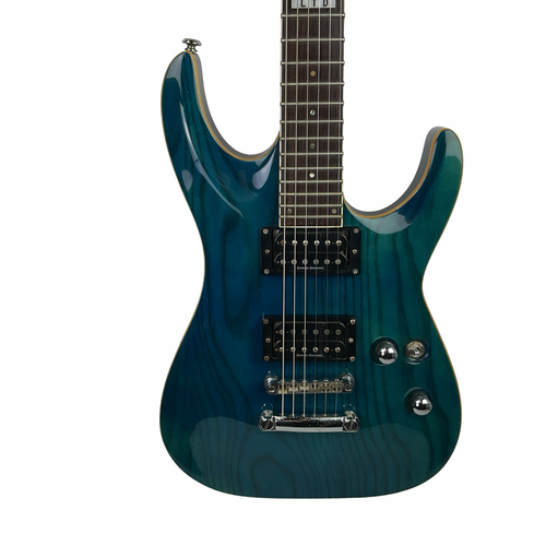 Vist Large View of Product Image Which is Used LTD ESP LTD H-50 Modern Metal Electric Guitar Blue 6-String