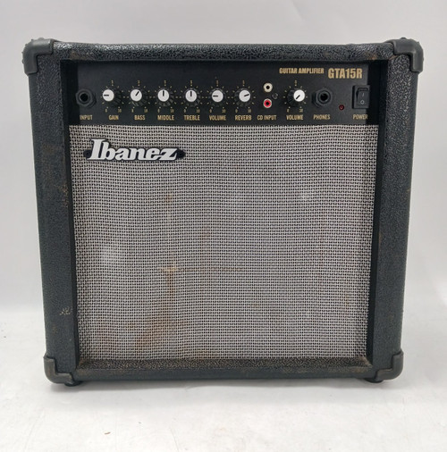 Vist Large View of Product Image Which is Used Ibanez GTA15R 1 x 8 Solid State Amplifier 1 x 8
