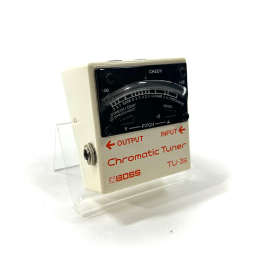 Vist Large View of Product Image Which is Used Boss TU-3S Chromatic Tuner Pedal