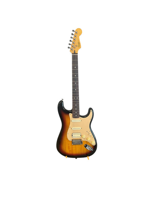 Vist Large View of Product Image Which is Used Squier STRAT USB RW BSB Electric Guitar Tobacco Sunburst 6-String