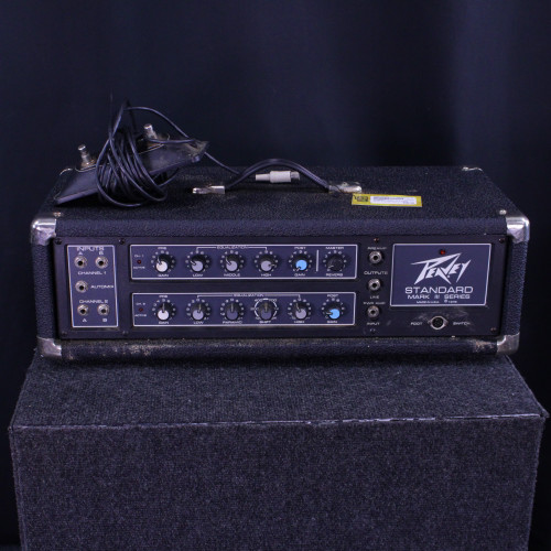 Vist Large View of Product Image Which is Used Peavey STANDARD MARK III 2600 Vintage Bass Amplifier Head