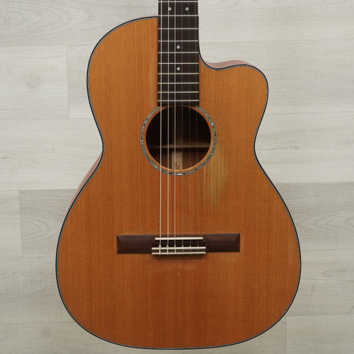 Vist Large View of Product Image Which is Used Martin Custom Nylon Solid Top Acoustic Guitar Natural