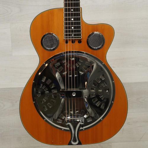 Vist Large View of Product Image Which is Used Regal Round Neck Resonator Guitar