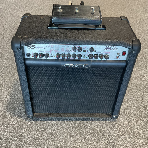 Vist Large View of Product Image Which is Used CRATE GTX65 Solid State Amplifier