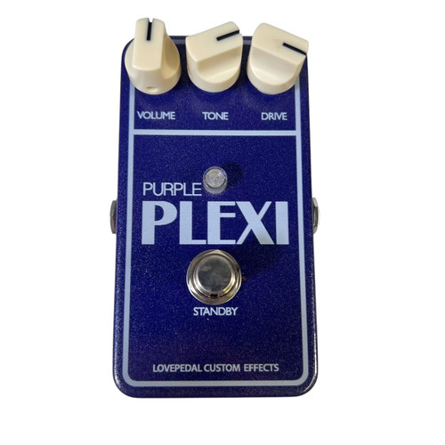 Vist Large View of Product Image Which is Used Lovepedal Purple Plexi Overdrive Guitar Effects Pedal