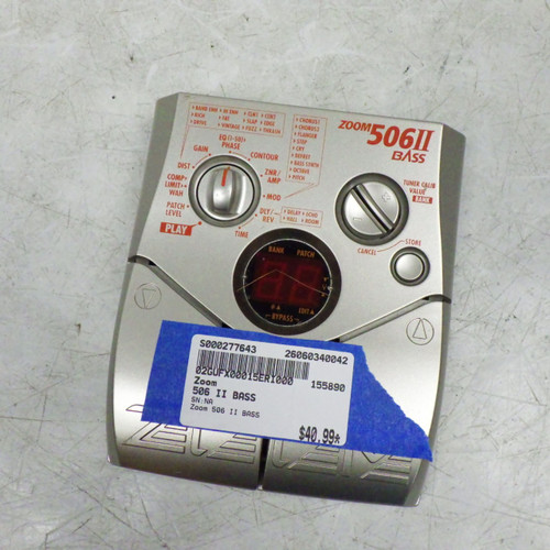 Vist Large View of Product Image Which is Used Zoom 506 II BASS Multi-FX Pedal