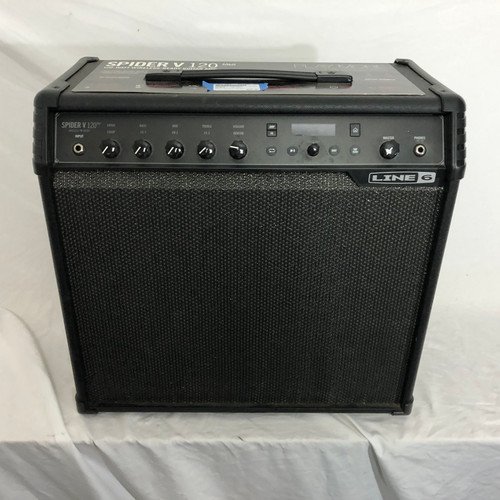Vist Large View of Product Image Which is Used Line 6 SPIDER V 120 MKII 1 x 12 Solid State Amplifier 1 x 12