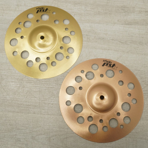 Vist Large View of Product Image Which is Used Paiste Pstx Swiss Hi Hat Cymbals 10- Inch