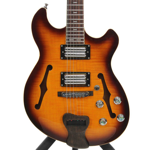 Vist Large View of Product Image Which is Used Firefly PEGASUS LP Type Electric Guitar Sunburst 6-String