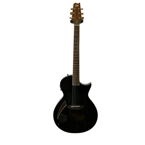 Vist Large View of Product Image Which is Used LTD TL-6 Semi-Hollow Electric Guitar Black 6-String