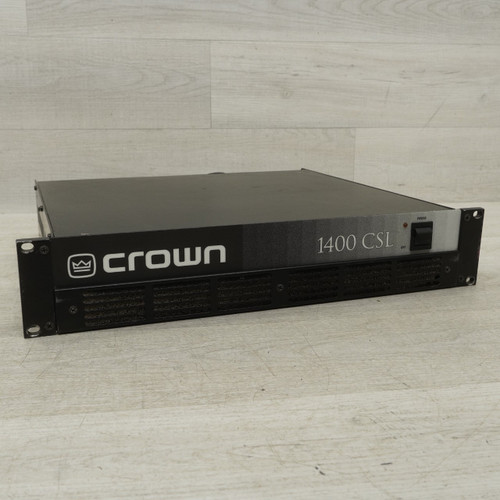 Vist Large View of Product Image Which is Used Crown 1400 Csl Power Amplifier