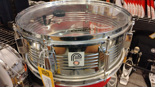 Vist Large View of Product Image Which is Used Percussion Plus STEEL SNARE DRUM Metal Snare Drum 14"
