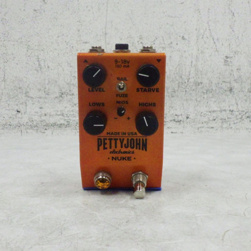 Vist Large View of Product Image Which is Used Petty John Nuke Dual Fuzz Limited Run Fuzz Pedal