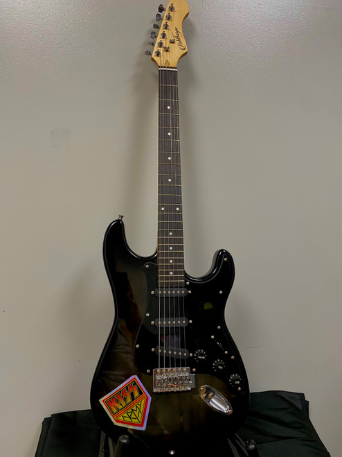 Vist Large View of Product Image Which is Used Ashthorpe S-TYPE S Type Electric Guitar Silver Burst 6-String