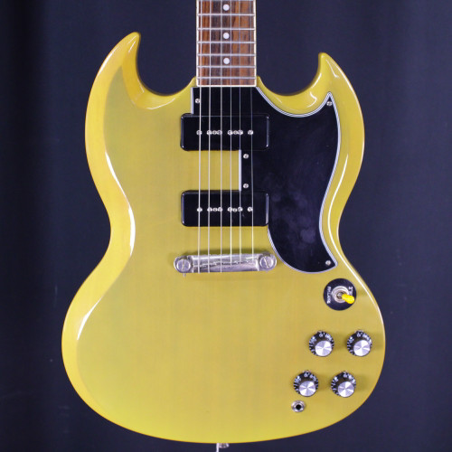 Vist Large View of Product Image Which is Used Epiphone SG SPECIAL P90 SG Type Electric Guitar Yellow 6-String