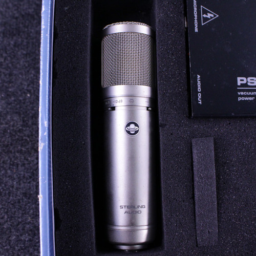 Vist Large View of Product Image Which is Used Sterling AUDIO ST66 CONDENSOR W/PWR/BOX Condenser Microphone