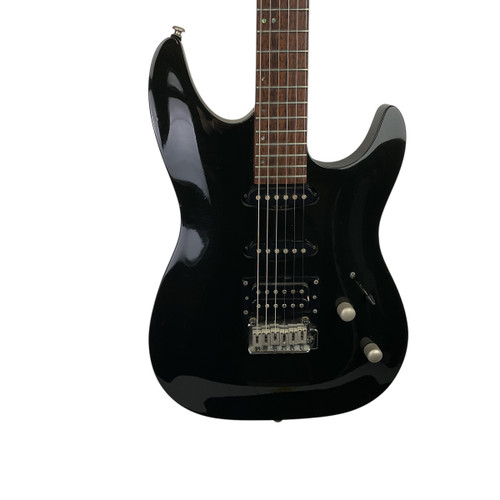 Vist Large View of Product Image Which is Used Laguna LE222 S Type Electric Guitar Black 6-String