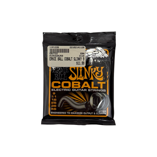 Vist Large View of Product Image Which is New ERNIE BALL COBALT SLINKY (9-46)