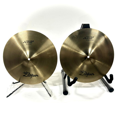 Vist Large View of Product Image Which is Used Zildjian 14 inch A New Beat Hi Hat Cymbals 