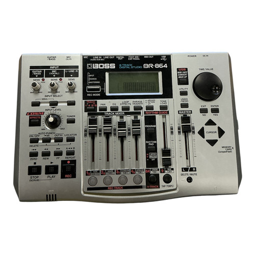 Vist Large View of Product Image Which is Used Boss 8 TRACK DIGITAL STUDIO BR-864 Recording Device