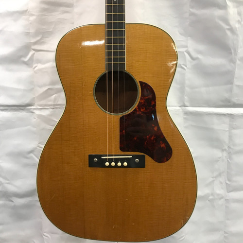 Vist Large View of Product Image Which is Used Harmony H1201TG TENOR GUITAR Vintage Laminate Top Acoustic Guitar Natural