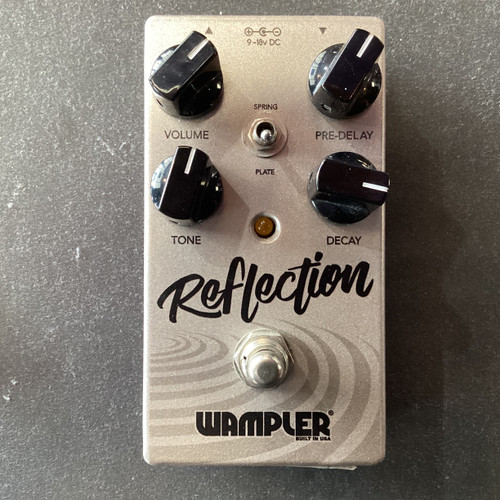 Vist Large View of Product Image Which is Used Wampler REFLECTION Reverb Pedal