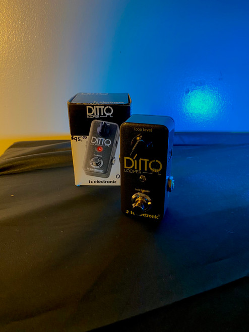 Vist Large View of Product Image Which is Used TC Electronic DITTO LOOPER MINI PEDAL Looper Pedal