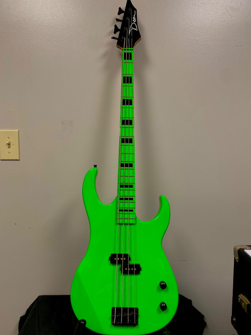Vist Large View of Product Image Which is Used Dean NUCLEAR GREEN P BASS P Type Bass Guitar Green 4-String