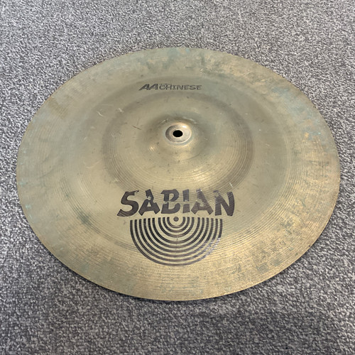 Vist Large View of Product Image Which is Used SABIAN AA 18 INCH CHINESE CYMBAL