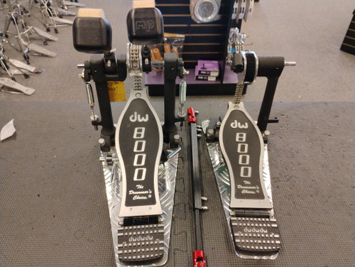 Vist Large View of Product Image Which is Used DW 8000 DOUBLE KICK PEDAL Kick Drum Pedal