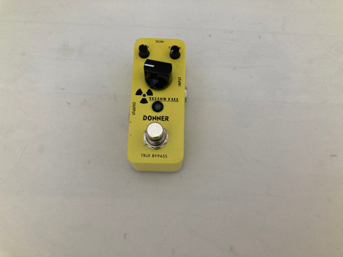 Vist Large View of Product Image Which is Used Donner YELLOW FALL Delay Pedal