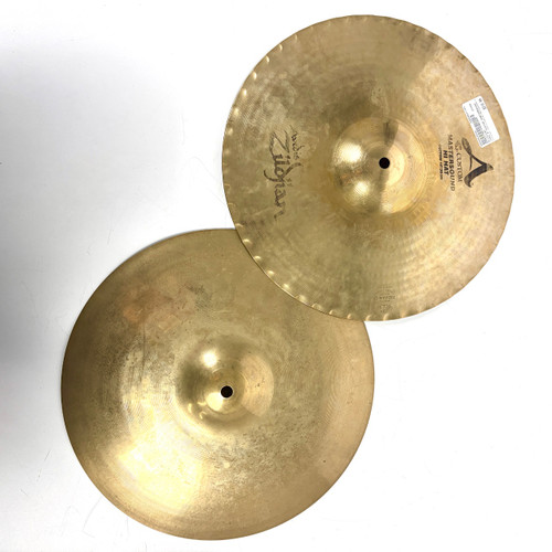 Vist Large View of Product Image Which is Used Zildjian 14IN A Custom Mastersound Hi-Hat Cymbals
