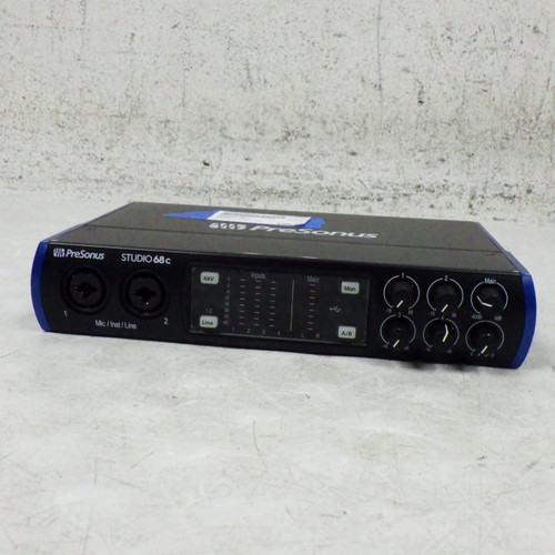 Vist Large View of Product Image Which is Used Presonus STUDIO 68C Computer Interface 4 A/D Recording Inputs
