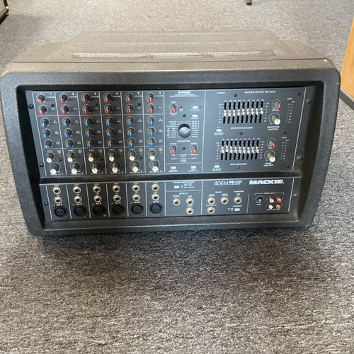 Vist Large View of Product Image Which is Used Mackie 406M Powered Mixing Head