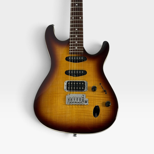 Vist Large View of Product Image Which is Used Ibanez SA Series Electric Guitar Sunburst 6-String