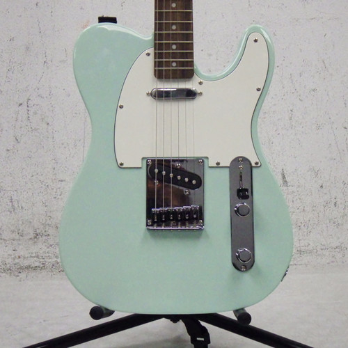 Vist Large View of Product Image Which is Used Squier bullet Telcaster T Type Electric Guitar Green 6-String