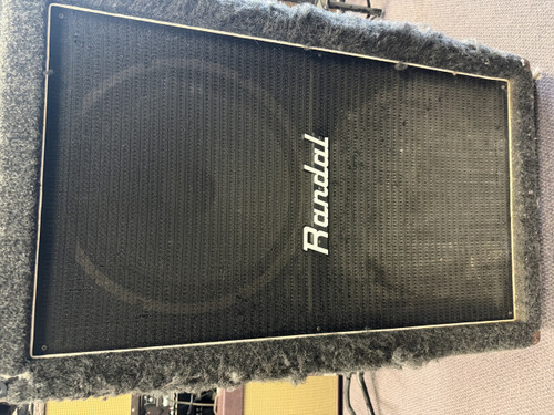 Vist Large View of Product Image Which is Used Randall RB-215 2 x 15 Bass Guitar Cabinet 2 x 15