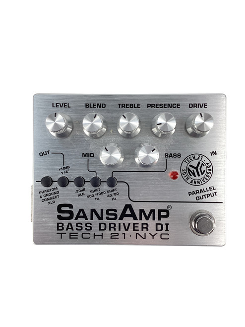 Vist Large View of Product Image Which is Used Tech 21 Bass Driver DI V2 30th Anniversary Pedal 