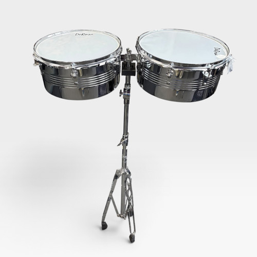 Vist Large View of Product Image Which is Used De Rosa Timbales 13/14 with Stand