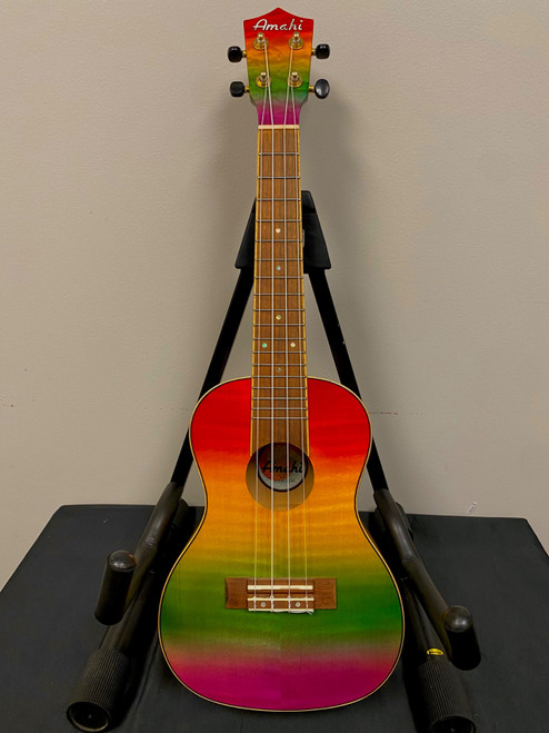 Vist Large View of Product Image Which is Used Amahi AS IS BRIDGE/RAINBOW CONCERT UKULELE Ukulele Other