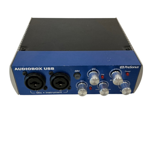 Vist Large View of Product Image Which is Used Presonus AUDIOBOX USB Computer Interface 2 A/D Recording Inputs