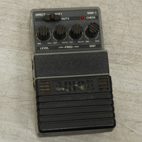 Vist Large View of Product Image Which is Used Arion SMM-1 Metal Master Distortion Pedal